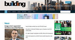 Desktop Screenshot of building.ca