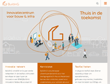 Tablet Screenshot of building.nl