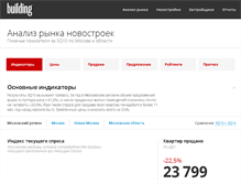 Tablet Screenshot of building.ru